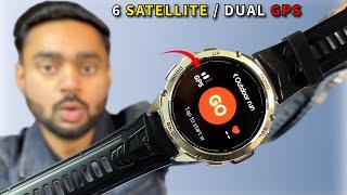 I Tested Premium & Rugged Smartwatch6 Satellite & Dual GPS - ACwO Go On Smartwatch Review !