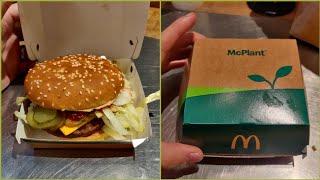 McDonald's McPlant Vegan Plant Based Burger #Shorts