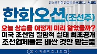 [ 한화오션 조선주 주가전망 ] 한화오션은 앞으로 역사가 될겁니다 미국 트럼프 조선주 삼성중공업 hd현대중공업 한화엔진 LNG hd현대미포 한국카본