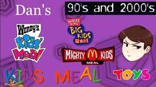 Dan's 90's and 2000's Kids Meal Toy Collection