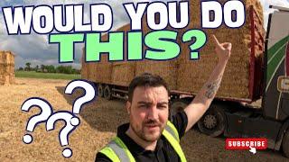 Experiencing Life as a Straw Truck Driver: A Day on the Road