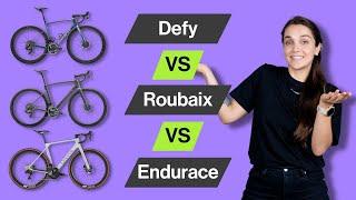 Kampf der 3 besten Endurance Bikes | Defy vs. Roubaix vs. Endurace