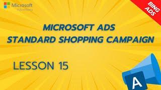 Microsoft Ads - Standard Shopping Campaign - Implement Product listing ads strategically