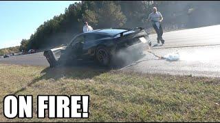 2200hp Audi R8 Blows Up On The Highway