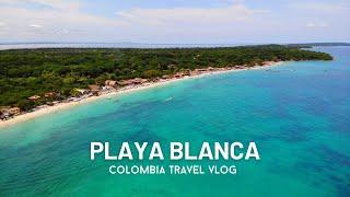 Tour PLAYA BLANCA Cartagena 2022 ​️​ ¿Merece la pena? | COLOMBIA Travel Vlog ​.