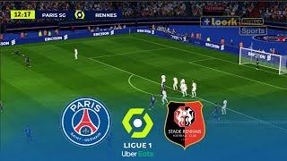 PSG vs RENNES - Ligue 1, 2022 / Simulación Realista