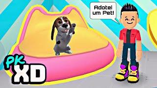 ADOTEI UM CACHORRO NO PK XD! VíDEO EMOCIONANTE PETER GAMES PETER TOYS