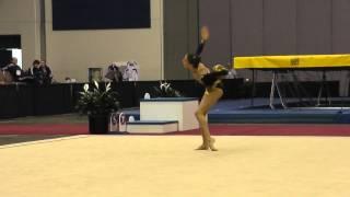 Julia Garbuz - Ball - 2012 Rhythmic Nationals - Junior - Day 1
