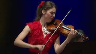 Christa-Maria Stangorra | Joseph Joachim Violin Competition Hannover 2018 | Preliminary Round 2