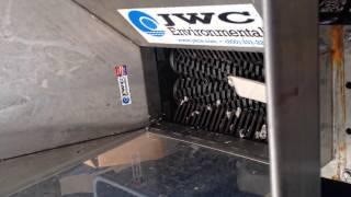 JWC Environmental: Product Destruction System |  Industrial Shredder 3-SHRED SERIES