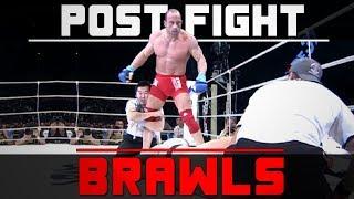 Biggest Post Fight Brawls In MMA