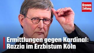 Ermittlungen gegen Kardinal: Razzia im Erzbistum Köln | krone.tv NEWS