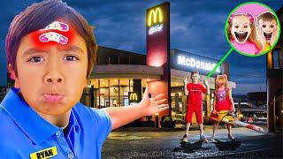 Don't Order Kids Diana Show HAPPY MEAL FROM McDonald's AT 3AM!