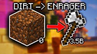 Trading from Dirt to Enrager - Part 1 (Hypixel Skyblock)