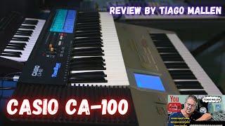 CASIO CA-100 Tone Bank (FACTORY SOUNDS)  ano : 1990   -  REVIEW by TIAGO MALLEN #tecladocasio