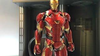 DIECAST Iron Man Civil War Mark 46 1/9 scale prototype by King Arts