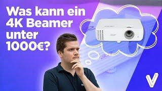 ⑤ Gründe für einen 4K Beamer UNTER 1.000 EURO  Was kann Acer H6815BD wirklich? 