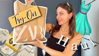 ZARA SUMMER TRYON SALE HAUL.. my bank account ouch :/ | Fashion with Valeriya