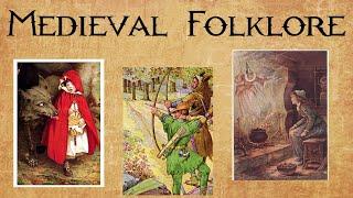 Medieval Folklore, Middle ages Folklore, European tales, Tales of Magic, and Animal Tales.