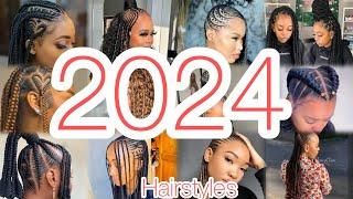 2024 New & Best Braiding Hairstyles Ideas Be The First Try Out#2024hairstyles#braid