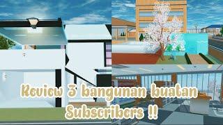 REVIEW 3 BANGUNAN BUATAN SUBSCRIBER NYA NISASA CHANNEL! BAGUS BAGUS BANGETTT!!!  #378