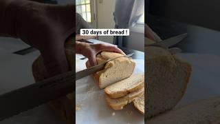 Day 1 of our bread challenge #ytshorts #food #cooking #hungry #yum #eating #bread #shorts #fyp