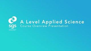 Applied Science Course Overview Presentation