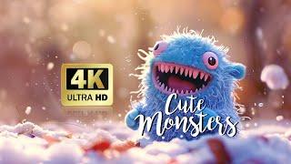 CUTE MONSTERS  A Cute Creatures Celebration with Calming Tune