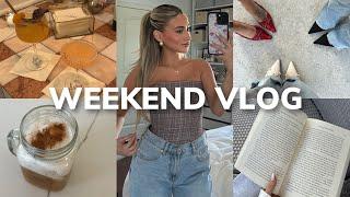 WEEKEND VLOG: dinner in nyc, mini hauls, cleaning & relaxing!