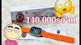 65.000so'm SMART WATCH T800 ultra. GARANTIYA BERILADI! optom narxda!