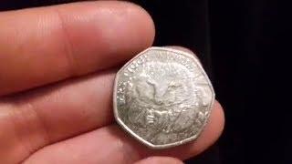 Mrs Tiggy-Winkle 50p Coin value - Beatrix Potter Peter Rabbit 50p Worth