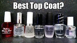 I tested 7 Quick Dry Top Coats! | 2023