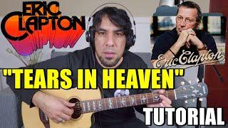 Como tocar "Tears in heaven" ERIC CLAPTON Tutorial Guitarra Completo y Detallado! Acordes y Arpegio