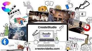 How to Make Animated Doodle Sketch Video in CreateStudio
