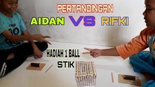 Pertarungan stik dapat 1 ball bagi2 hadiah