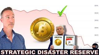 BITCOIN DUMPS! BITCOIN STRATEGIC RESERVE SIGNED! (BUT THERE'S A CATCH)