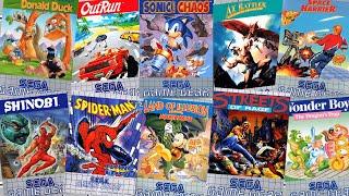 Top 150 best Sega Game gear games in chronological order 1991 -1997