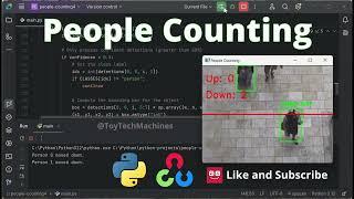 People Counting using Python Programming