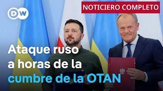  DW Noticias del 8 de julio: Zelenski promete represalias [Noticiero completo]