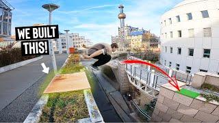 10K SPECIAL! Making IMPOSSIBLE jumps  POSSIBLE  + Underground Tour | Parkour Vlog Ep.12 [VIENNA]