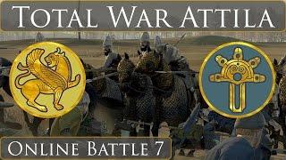 Total War Attila Online Battle 7 Sassanids vs Ostrogoths