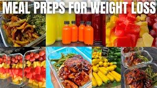 SIMPLE & AFFORDABLE MEAL PREPS FOR WEIGHT LOSS OR JUST TO MAINTAIN A HEALTHY LIFESTYLE