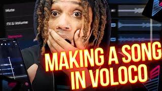 How To Make Songs in VOLOCO // VOLOCO Recording Vocals Tutorial 2022 // Make a Track in Voloco