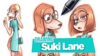 Suki Lane - Sing 2 - Character Expressions Study