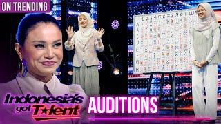 KEREN!! Aisha & Aulia Dijuluki Sebagai Master Of Memory - Indonesia's Got Talent 2022