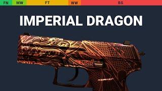 P2000 Imperial Dragon - Skin Float And Wear Preview