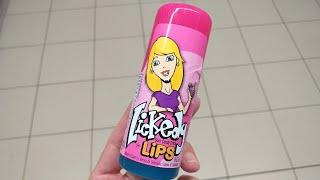 LICKEDY LIPS Sour Candy Drink blue raspberry flavor |ليكيدي ليبس حلوى سكرية سائلة بطعم التوت الأزرق