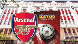 Arsenal Championship Manager 01/02 l Season 1 Episode 2 ‘no commentary’