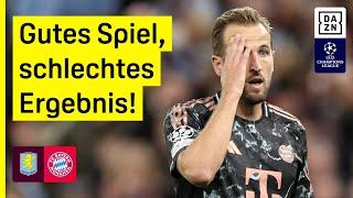 Bitteres Erwachen für Kane & Co.: Aston Villa - FC Bayern München | UEFA Champions League | DAZN