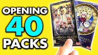 Opening 40 Kingdom Hearts Memorial Collection Packs